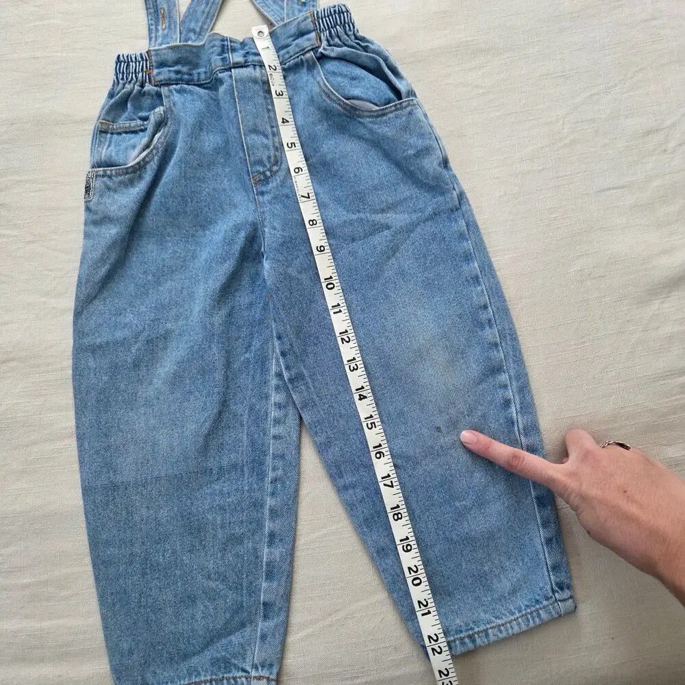 Vintage 90s Suspender Jeans 3t
